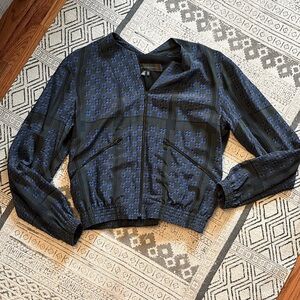 Theysken’s Theory Silk Jacket Size P